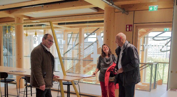 TELI-Exkursion zum DAV-Vorzeigeprojekt – Graue Energie sinnvoll genutzt