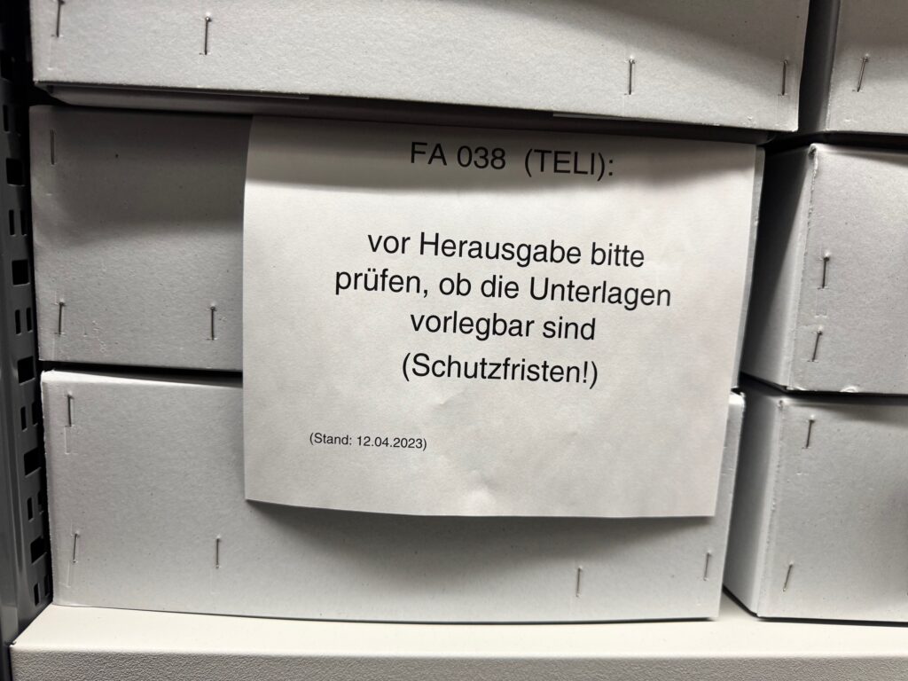 Die Herausgabe personenbezogener Daten regelt das Archivgesetz. Foto: Arno Kral
